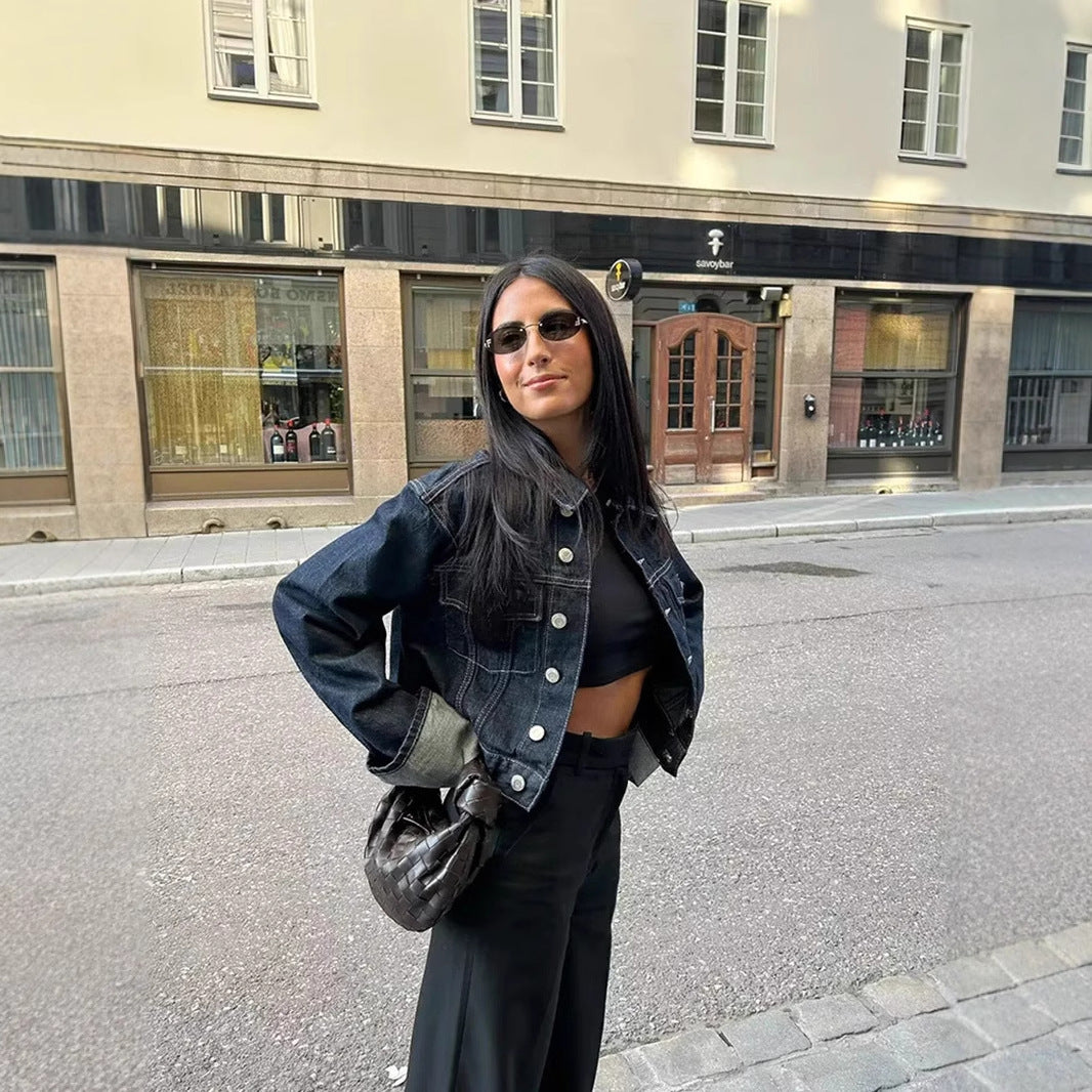 Ensemble en jean tendance pour femme