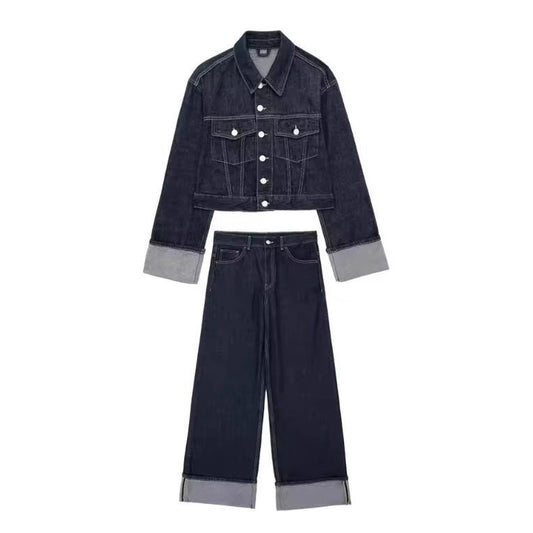 Ensemble en jean tendance pour femme