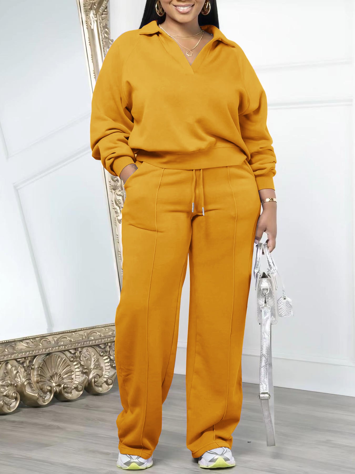 Ensembe femme coupe décontractée